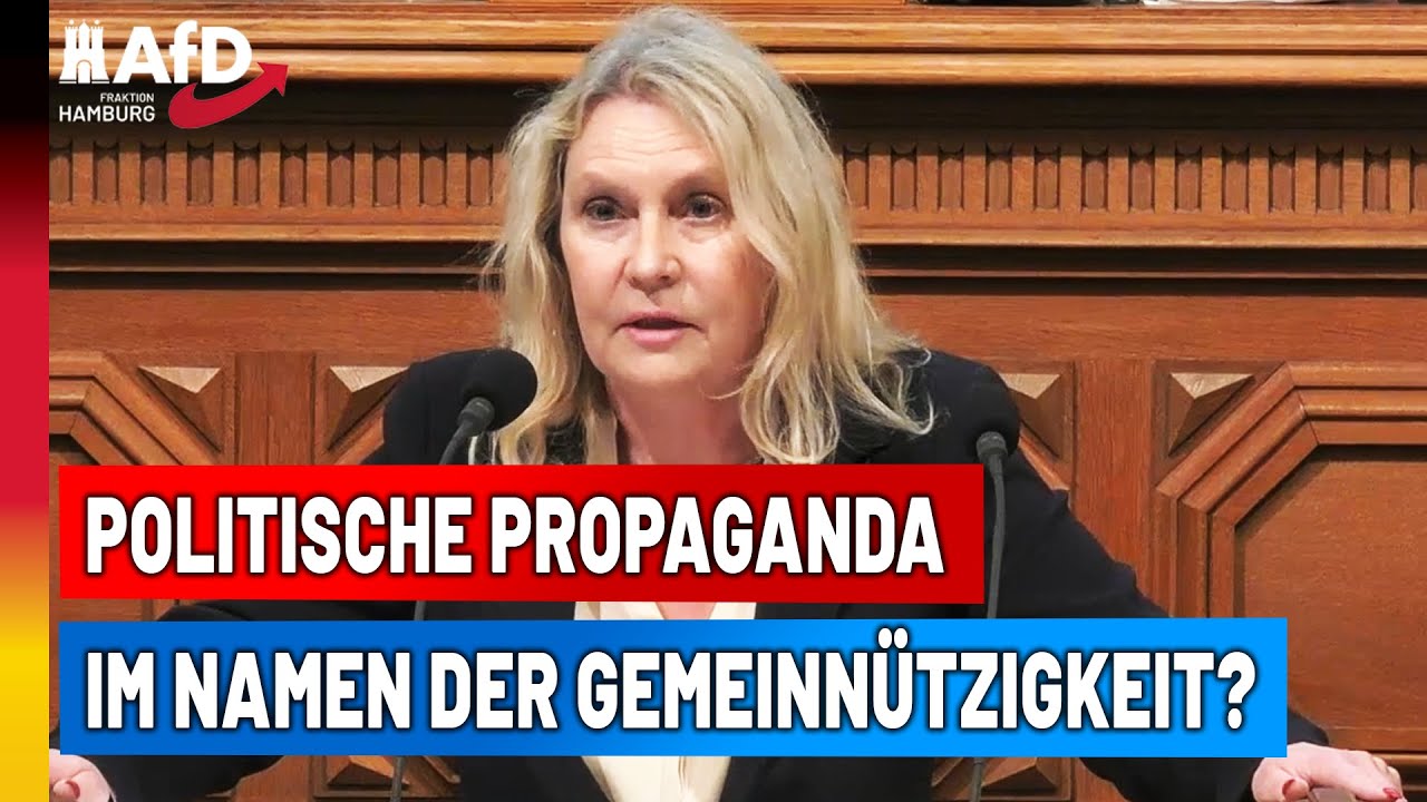 Politische Propaganda im Namen der Gemeinnützigkeit?