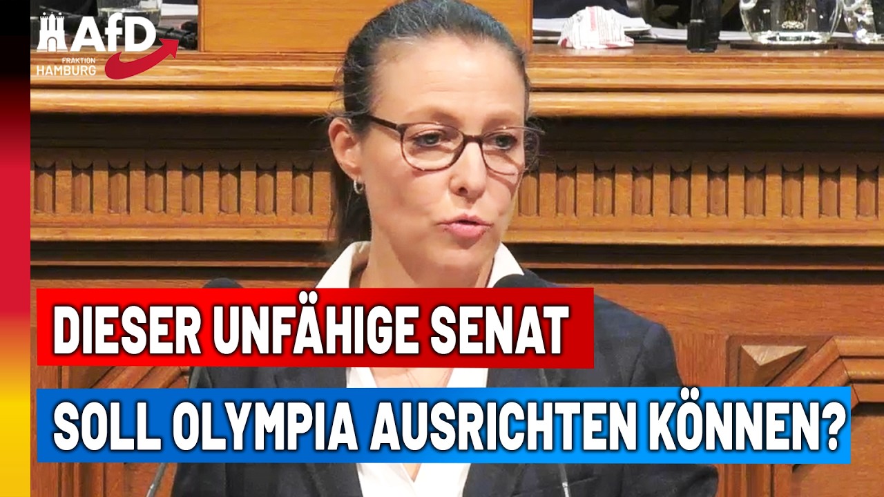 Dieser unfähige Senat soll Olympia ausrichten können?